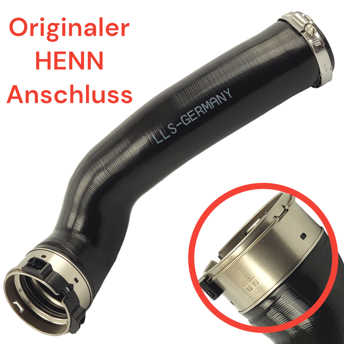 Produktbild von Turboschlauch Ladeluftschlauch Für BMW 5er E60/E61 525 530d 11617799401