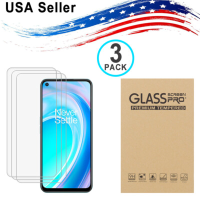 3PK Oneplus Nord N10/20/30/100/200/300 CE 2 Lite 5G Tempered Glass Protector