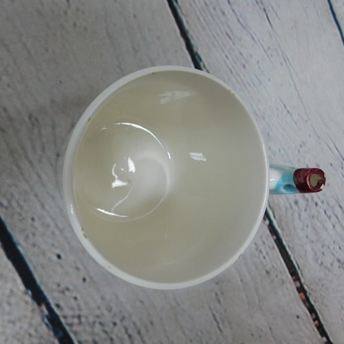 Whistle Cup mug Mid Century 1950 Count Down Blast Off Japan Rocket Kid Mug 3.25” - Picture 17 of 20