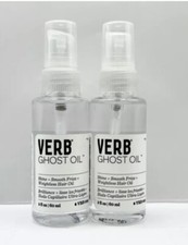 Verb Ghost Oil Smoothing Moringa Blend Weightless Hair Oil - 60ml X 2 New