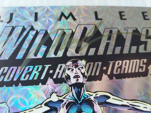 WILDCATS COVERT ACTION TEAMS #2 (Image 1992) | Holo cover; VF+, Jim Lee Auto - Picture 2 of 5