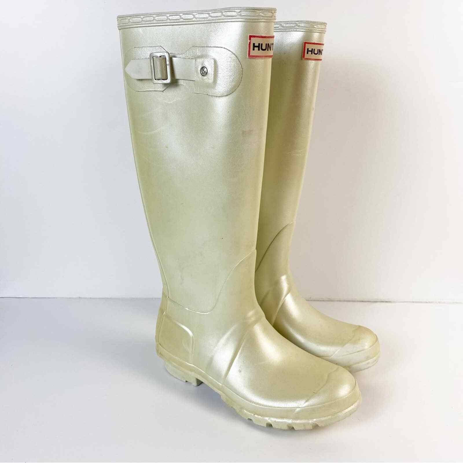 hunter wellington boots size 6