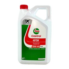 CASTROL GTX 15W-40 A3/B3 OLIO MOTORE PKW VW 501 01, VW 505 00, 5 Litri