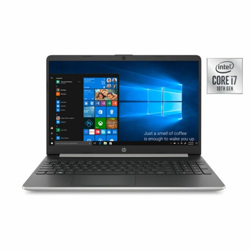 HP 15-dy1071wm 15.6" (256 GB, Intel Core i7 10th Gen., 3.9 GHz, 8 GB) Laptop - Silver - 8MM67UA