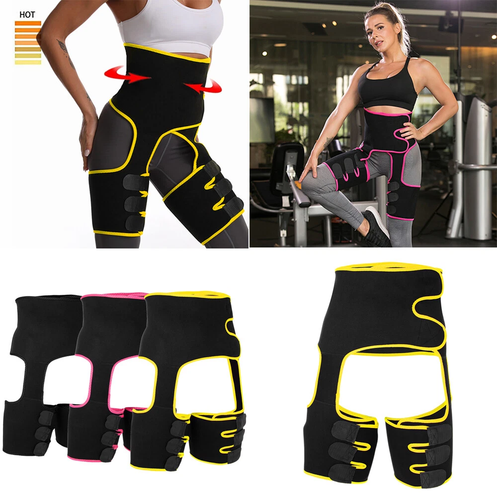 Neoprene Slim Thigh Trimmer Leg Shaper Slimming Belt Waist Trainer Sport Muscle