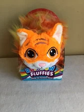New Jay@Play Rainbow Fluffies Unhide The Rainbow Inside Orange Tiger Plush Toy