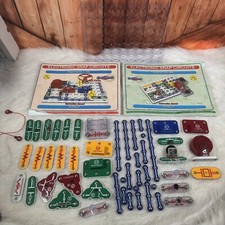 LOT Elenco Electronic Snap Circuits Parts + 2...
