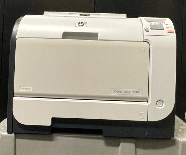 HP Color LaserJet CP2025 CP2025DN Printer W/ Toner Networkable