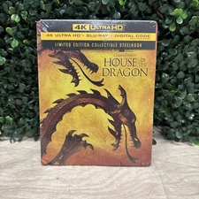 House of the Dragon: The Complete First Season 4K UHD & Blu-ray Steelbook