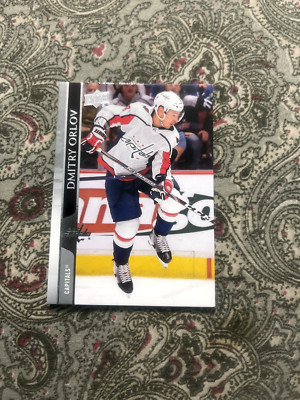 2020-21 Upper Deck Series 2 Hockey Dmitry Orlov Capitals Defense - 1 Card