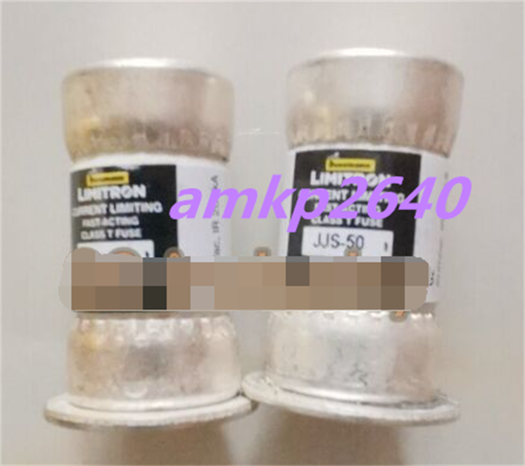 50A Class T Fuse Bussmann JJS‑50 – 600V AC, Fast‑Acting Limitron TRON – Electrical Protection, New In Package Bussmann Fuse - Foto 2