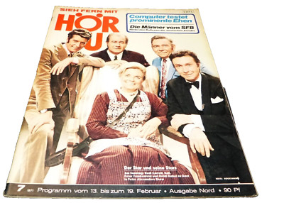 Hörzu 7/1971 Susanne Uhlen,Dorthe Kollo,Jethro Tull,Hondo,Lancer,Ron Ely