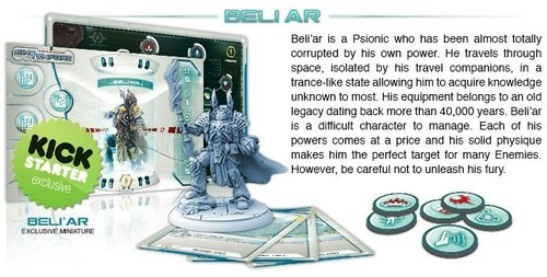 SINE TEMPORE Explorer Kickstarter EXCLUSIVO SILICIO EXP + HIGO BELIAR + CAJA DE AGUJEROS NEGROS - Imagen 4 de 8