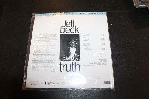 Jeff Beck Truth MFSL Mobile Fidelity #1194 Records Audiophile 2LPs 45 RPM SEALED - Picture 2 of 2