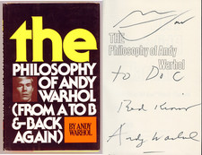 Andy Warhol ~ Signed Autographed 