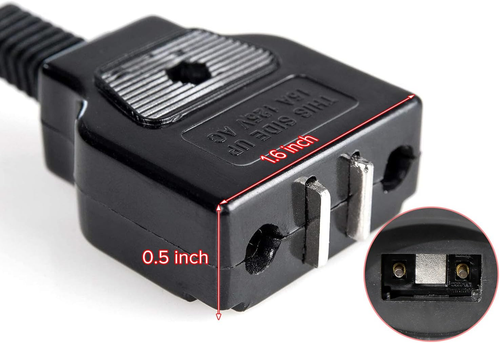 Magnet Power Cord (Only Compatible L-DF401B-T Deep Fryer), 1M, Black - Picture 6 of 12