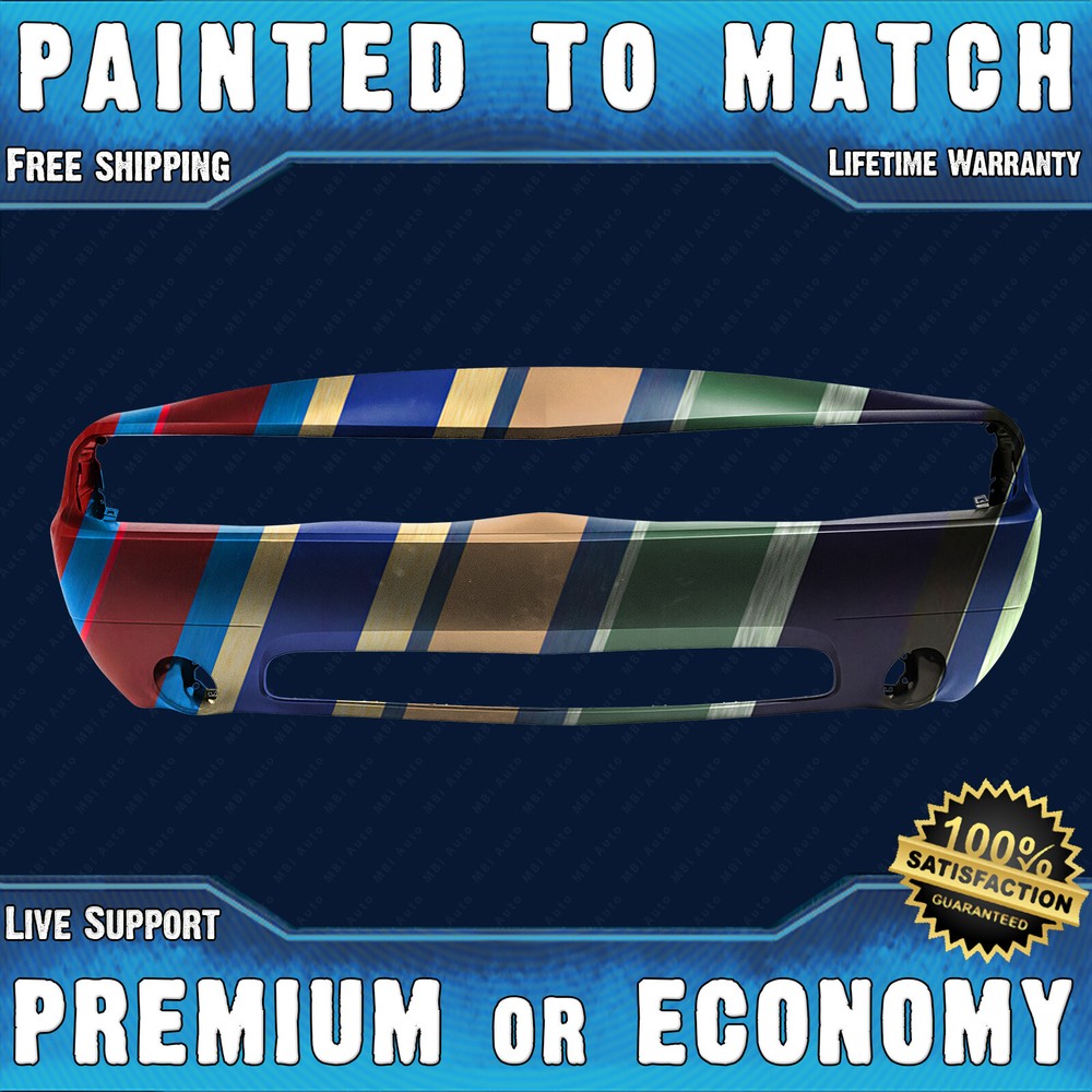 NEW Painted To Match Front Bumper Replacement for 2011-2014 Dodge Challenger