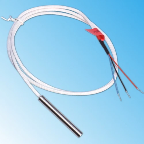 PT1000 Temperature Sensor RTD Fiberglass Cable 3-Wire Resistance Thermometer