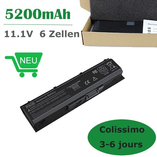 Batterie HP Omen 17 w000 pour travailler en train ou café