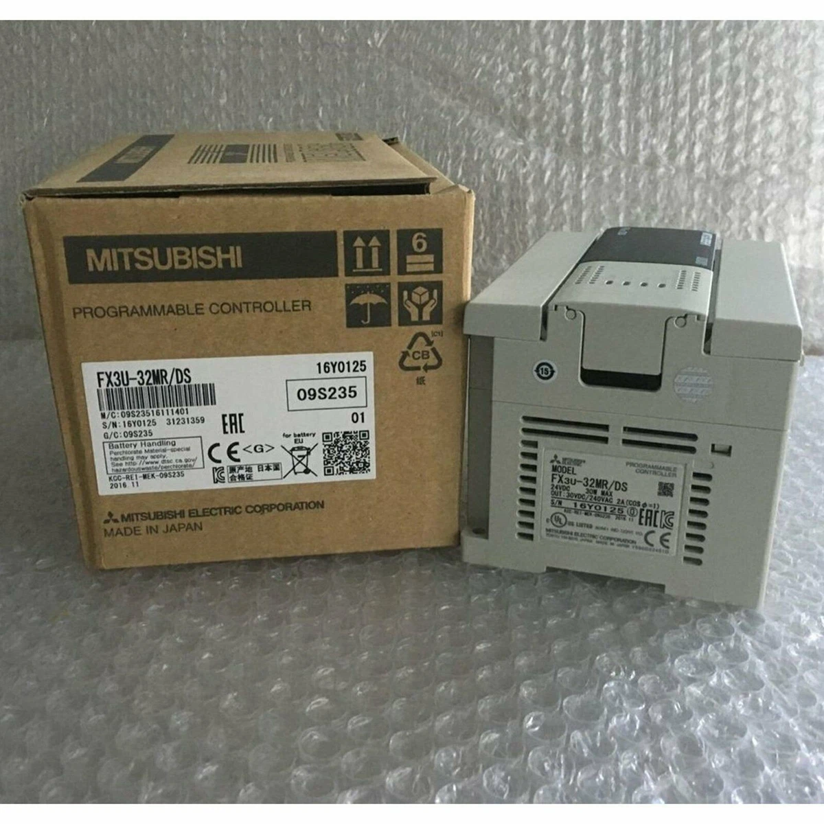 New Mitsubishi FX3U-32MR/DS Programmable Controller FX3U New Mitsubishi FX3U-32MR/DS Programmable Controller FX3U