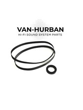 Aiwa Ad-Ff70 Kit Belts With Idler Belt Cassette Idler