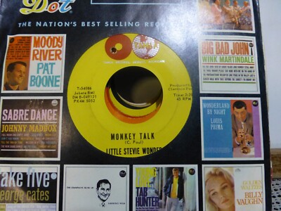 LITTLE STEVIE WODER WORKOUT STEVIE WORKOUT & MONKEY TALK NEAR MINT TAMLA 45