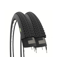 2 Reifen Schwarze FüR Fahrrad Mtb Mountain Bike 26 X 1.95 (50-559)