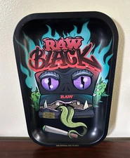 Raw Small Black Monster Tray 11" x 7" -New Release Limited Edition and Supply