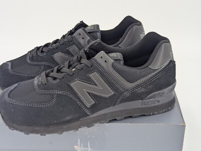 New Balance 574 Core All Black Size 9 Men's Shoes ML574EVE