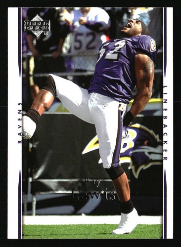 Ray Lewis 2007 Upper Deck #17 FOOTBALL Card