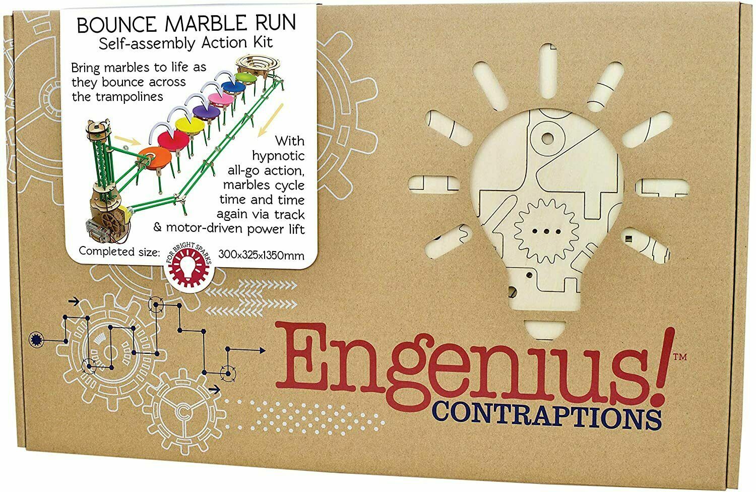 Cheatwell Games Engenius Contraptions Bounce Marble Run