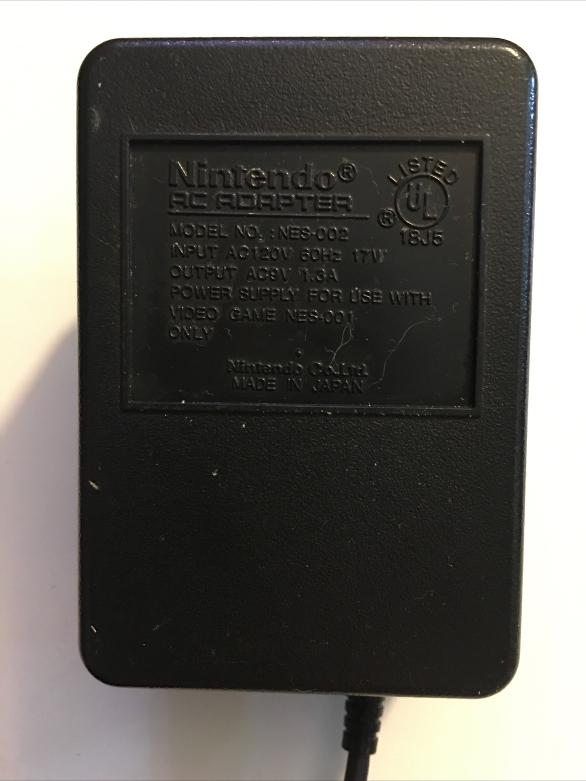 Official Nintendo NES Power Adapter ModelNES002 OEM GENUINE AUTHENTIC Working eBay