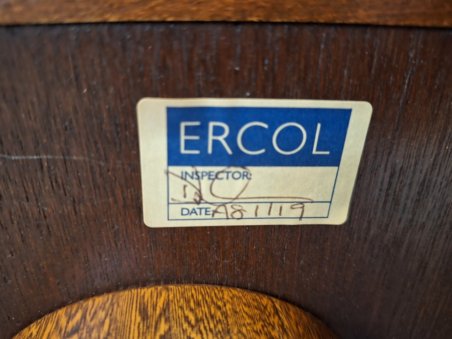 Beautiful Mid Century Ercol Oak Oval Drop Leaf Coffee Table CS L49 eBay