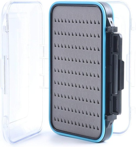 Aventik Fliegenangelbox Vorrichtung Box Wasserdicht Streamer Fliegenkoffer 2 Seiten durchsichtig Deckel - Bild 32 von 44