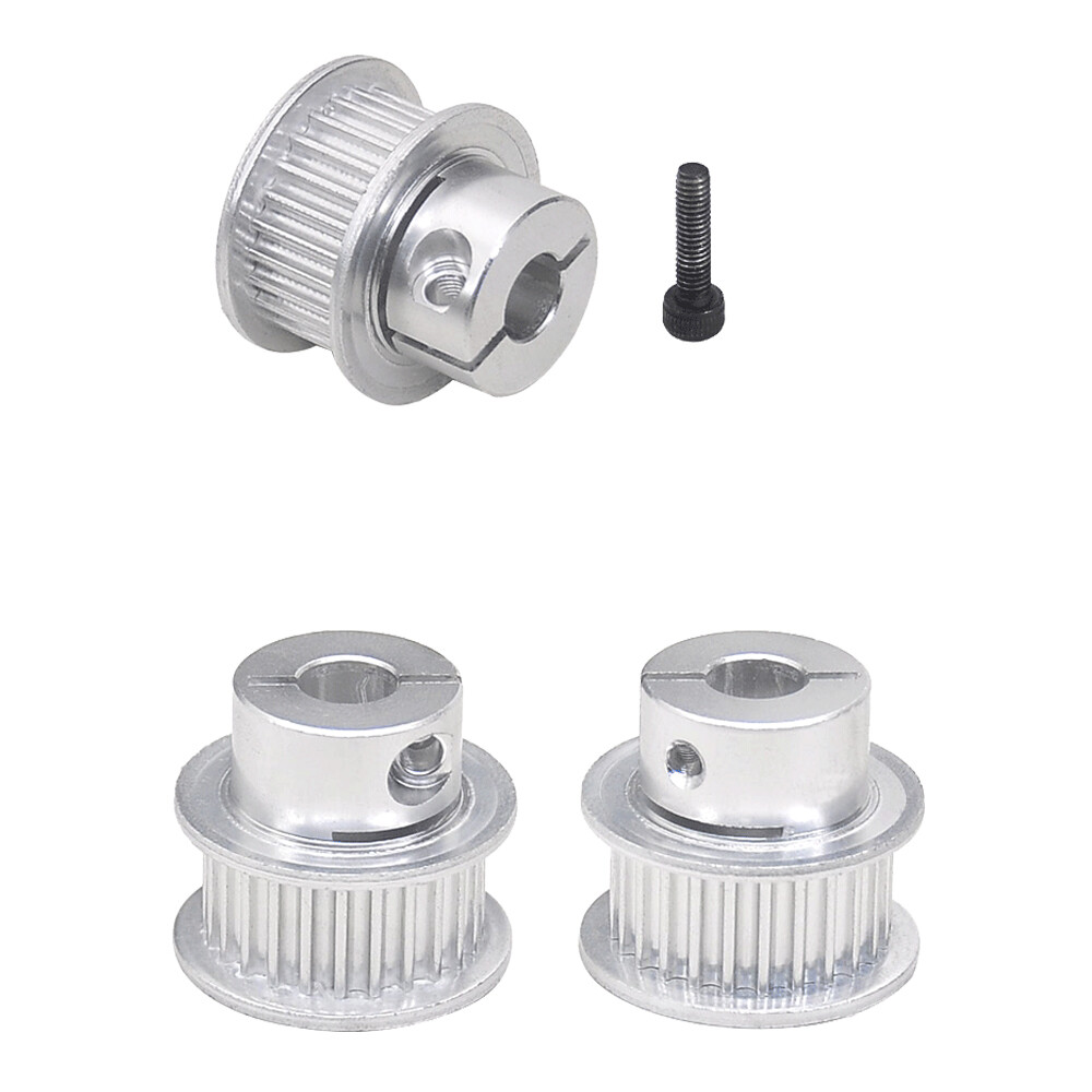 Einzelrillen-Riemenscheibe 10mm - Aluminium Riemenscheibe Für PU-Rundriemen