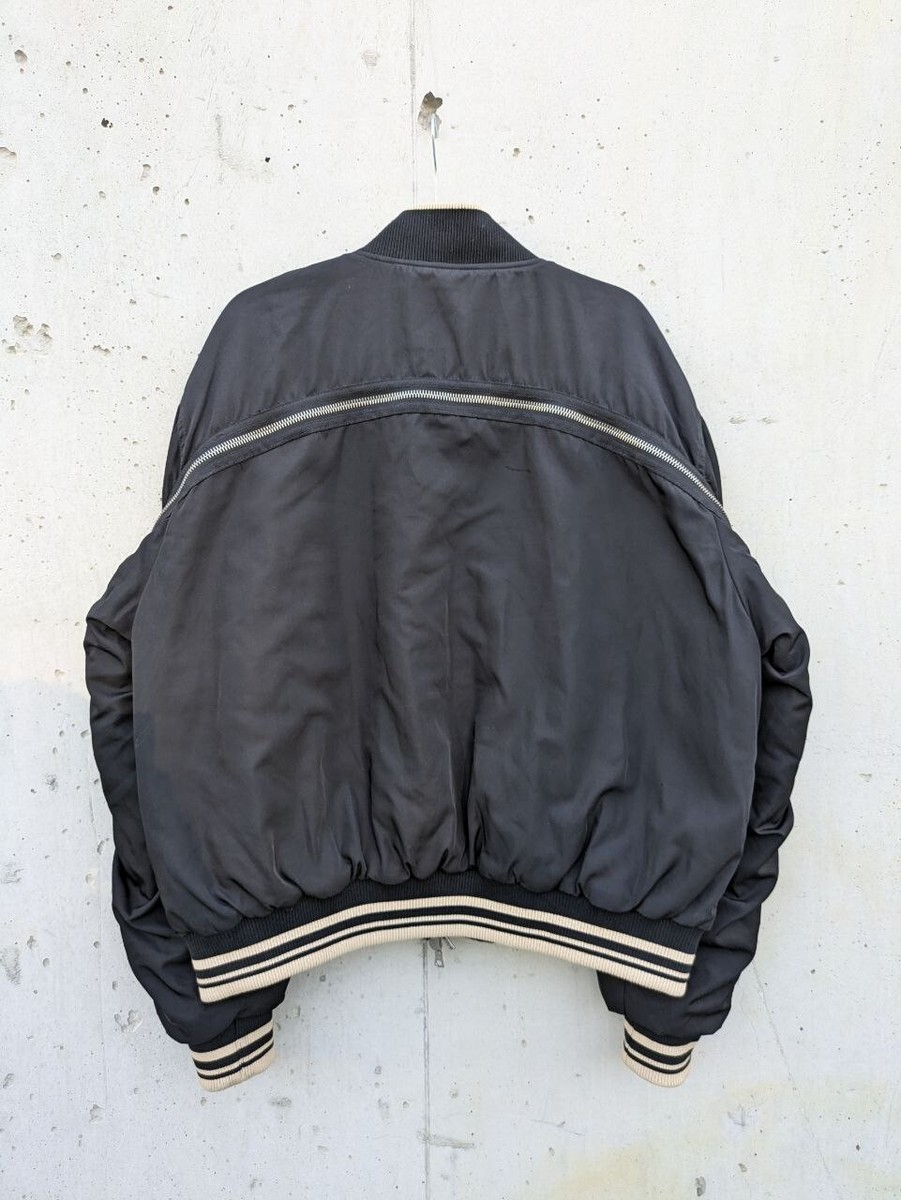 Dries Van Noten FW23 Backzip Bomber jacket rare a$ap rocky Dries Van Noten FW23 Backzip Bomber jacket rare a$ap rocky