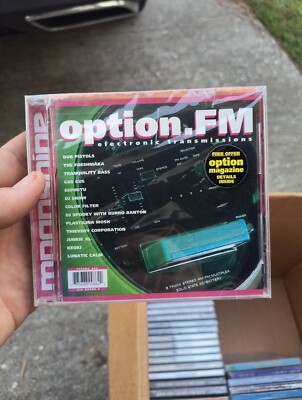 Various Artists: Option FM, Vol. 1 (CD, 1998 Moonshine) Compilation, New Sealed