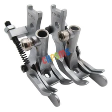 EACH Left And Right Side Spring Edge Guide Foot Fit For Pfaff 145 335 545 1245