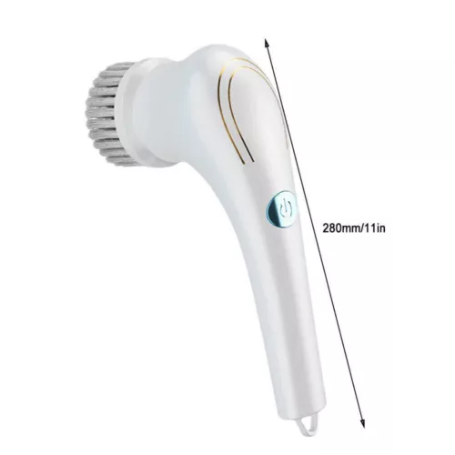 Electric Cordless Cleaning Brush Spin Scrubber Turbo Scrub Cleaner Rechargeable - Picture 10 of 10