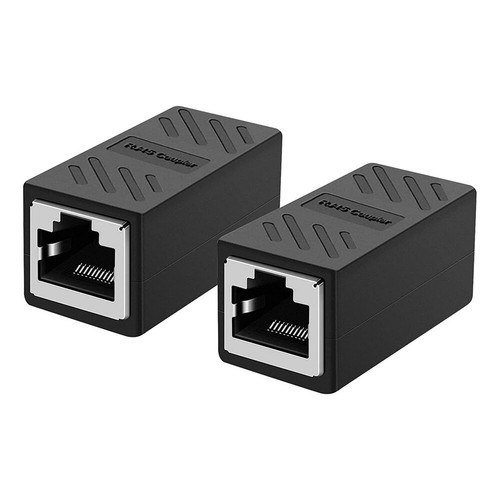 Buchse zu Buchse Adapter LAN RJ45 Ethernet Konverter Koppler Extender DE - 第 7/11 張圖片