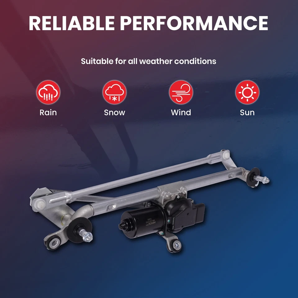 Wiper Linkage & Motor Assembly Fit Chevrolet Malibu Pontiac G6 Saturn Aura New - Image 4 of 4