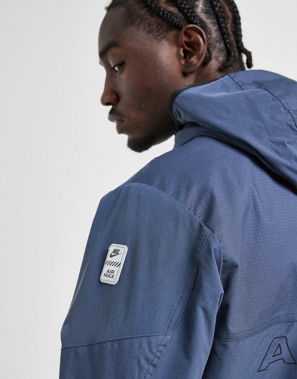 Nike Air Max Woven Jacket Thunder Blue-ALL SIZES-New-100percent Genuine-RRP £125 image 5