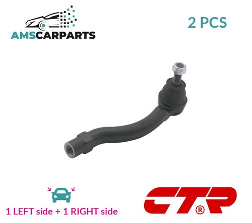 TRACK ROD END RACK END PAIR FRONT CE0088L CTR 2PCS NEW OE REPLACEMENT