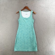 Columbia Omni-Freeze Zero Sport Sweat Dress Womens XS Teal Sleeveless Scoop Neck