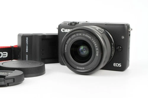Canon EOS M10 Digital Camera Body w/ EF-M 15-45mm IS STM  [Near Mint] #745A