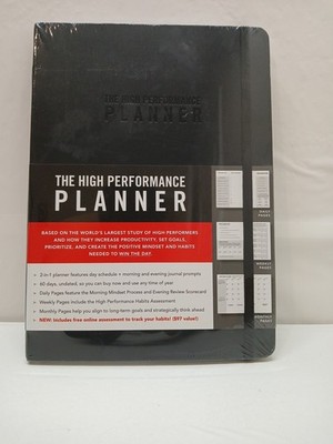 The High Performance Planner Black.  Sealed.  New