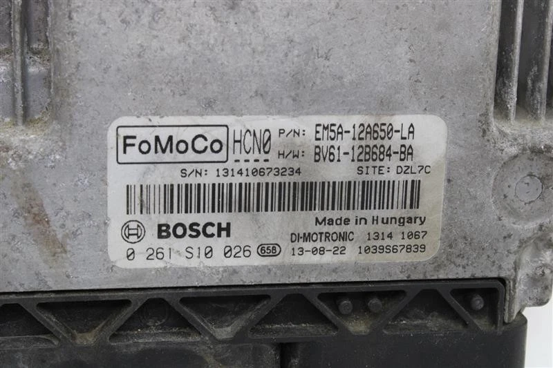 ECU ECM COMPUTER Ford Focus 2012 12 2013 13 2014 14 EM5A12A650LA 1079047 - Image 3 of 4