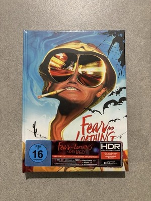 Fear and Loathing in Las Vegas 4K UHD Blu Ray Mediabook NEU/OVP Depp Del Toro