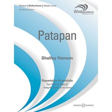 Patapan Score Only Concert Band Level 4 Composed by Shelley Hanson