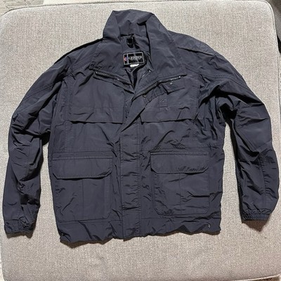 Gerber Outerwear Enforcer Storm-Crasher Jacket Large Regular Black Ultrex Tech
